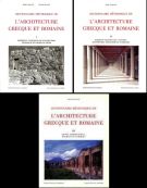 Dictionnaire méthodique de l'architecture grecque et romaine 3 tomi