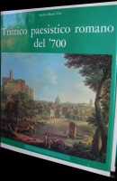 Trittico paesistico romano del '700