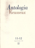 <h0>Antologia Vieusseux <span><i>n. 11-12, maggio-dicembre 1998</i></span></h0>