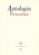 <h0>Antologia Vieusseux <span><i>n. 15, settembre-dicembre 1999</i></span></h0>