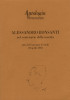 Antologia Vieusseux n. 30, settembre-dicembre 2004 Alessandro Bonsanti nel centenario della nascita