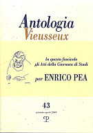 <h0>Antologia Vieusseux <span><i>n. 43, gennaio-aprile 2009</i></span></h0>