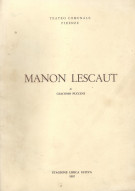 Manon Lescaut Stagione lirica estiva 1967 
