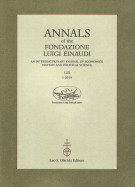 Annals of the Fondazione Luigi Einaudi An Interdisciplinary Journal of Economics, History and Political Science LIII 1-2019