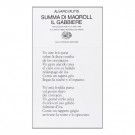 Summa di Maqroll il Gabbiere Antologia poetica 1948-1988
